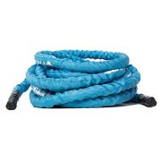Battle Rope Hua Schweres Kampfseil 38mm * 15m, Krafttraining Bodybuilding Fitness Seil Kampfseil, Verschleißfest Und Langlebig, Blau
