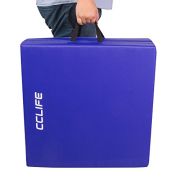 CCLIFE 180x60x5cm Klappbare Weichbodenmatte Turnmatte Fitnessmatte Gymnastikmatte Rutschfeste Sportmatte Spielmatte
