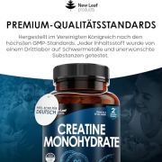 Creatin Monohydrat Kapseln 3000 mg 180 Creatin Kapseln Trainings & Fitness Ergänzungsmittel für Männer & Frauen Kreatin Kapseln (3 pro Portion) Kreatin Vegan, Labor Getestet, Für 2 Monate
