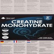 Creatin Monohydrat Kapseln 3000 mg 180 Creatin Kapseln Trainings & Fitness Ergänzungsmittel für Männer & Frauen Kreatin Kapseln (3 pro Portion) Kreatin Vegan, Labor Getestet, Für 2 Monate