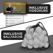 Dieker Sports Premium Tischtennisbälle 3 Stern – [12, 42 & 100 Stück] – inkl. Videokurs – [erstklassige Ping Pong Bälle] – Nach ITTF Turnierstandard – Tischtennisbälle Outdoor Tischtennis Zubehör