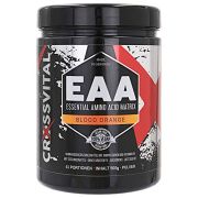 EAA Pulver I CROSSVITAL I BLOOD ORANGE I vegan I 500g I mit Vitamin B6 I mega Geschmack I 1A löslich I made in Germany