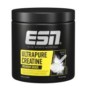 ESN Ultrapure Creatine Monohydrate, 300 g, 85 Portionen, Creatin Pulver, Support für Muskelaufbau, Performance und Gehirnleistung, mikrofein & perfekt löslich, vegan – made in Germany