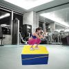 Faltbare Gymnastik-Käse-Keilmatte – Gymnastik-Keilmatte für Tumbling, Kampfsport, Tanz, Fitnessstudio, Fitness, Geschicklichkeitsformmatte für Training