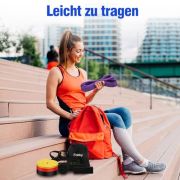 Fokky Resistance Bands Set mit 4 Widerstandsstufen, Fitnessbänder mit Türanker, Griffen, Schutzhülle, Tragetasche und Trainingsanleitung, Widerstandsbänder für Stretching/Yoga/Fitness/Krafttraining