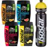 Isostar Hydrate & Perform Iso Drink – Elektrolyt Pulver – Orange + Zitrone + Cranberry + Grapefruit (4x400g)+Trinkflasche 1L