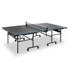 JOOLA Tischtennisplatte Outdoor – Profi Tischtennistisch 6MM Aluminium-Verbundoberfläche – wetterfest klappbar – inklusive Netz