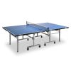 JOOLA Tischtennistisch TRANSPORT – Indoor Tischtennisplatte Schul- und Vereinssport – klappbar – Schneller Aufbau