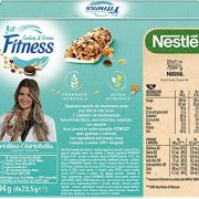 Nestlé Mix – Fitness Riegel Crunchy Caramel + Cookies and Cream – Riegel mit Weizen und Vollkornhafer 94 g [8 Packungen sortiert]