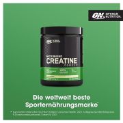 Optimum Nutrition mikronisiertes Kreatin-Pulver, 100% reines Kreatin-Monohydrat-Pulver für Leistung und Muskelkraft, ohne Geschmack, 93 Portionen, 317 g