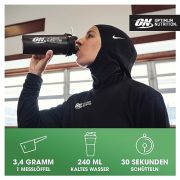 Optimum Nutrition mikronisiertes Kreatin-Pulver, 100% reines Kreatin-Monohydrat-Pulver für Leistung und Muskelkraft, ohne Geschmack, 93 Portionen, 317 g
