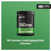 Optimum Nutrition mikronisiertes Kreatin-Pulver, 100% reines Kreatin-Monohydrat-Pulver für Leistung und Muskelkraft, ohne Geschmack, 93 Portionen, 317 g