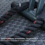 PROIRON 9M /12M Kampfseile, Kampfseil für Fitnesstraining, Fitnessstudio, schwere Übungsseile 38 mm, Wellungsseil für Krafttraining