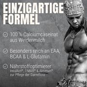 Powerstar CASEIN 90 Casein-Protein-Pulver 1000 g | Calciumcaseinat aus Weidemilch | Bis zu 88,3% Protein | Ideal als Diät- und Nachtprotein | Eiweiß-Pulver für Muskelaufbau & -erhalt | Schokolade