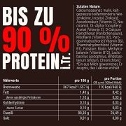 Powerstar CASEIN 90 Casein-Protein-Pulver 1000 g | Calciumcaseinat aus Weidemilch | Bis zu 88,3% Protein | Ideal als Diät- und Nachtprotein | Eiweiß-Pulver für Muskelaufbau & -erhalt | Schokolade