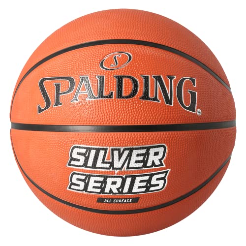 Spalding Silver Ballon de Basket Mixte
