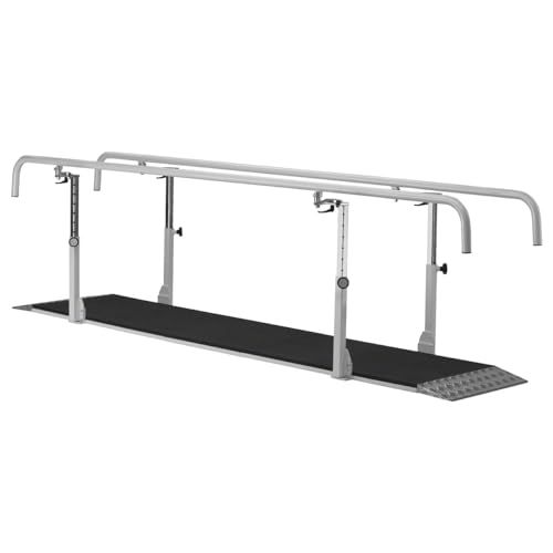 Sport-Tec Gehbarren extratief Barren Turngerät Stufenbarren, Holmenlänge 4 m aus Metall