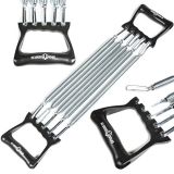 Sporttrend-24-Profi-Expander-schwarz-Widerstandsband-5-Fach-verstellbar-mit-abnehmbaren-Stahlfedern-Widerstand-bis-zu-30kg-0