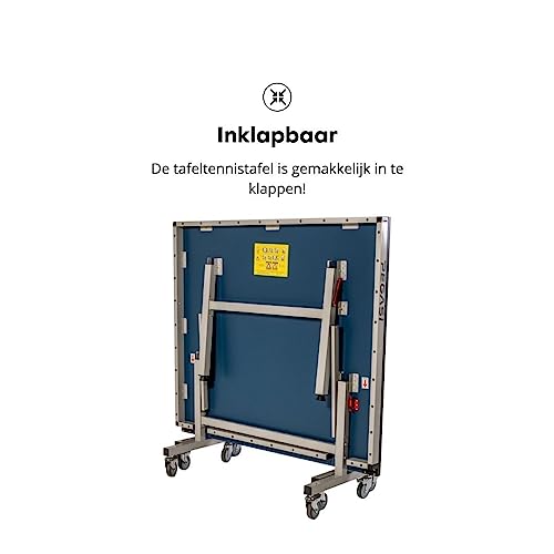 Tischtennisplatte Pegasi 1200 Indoor Pro Schwarz