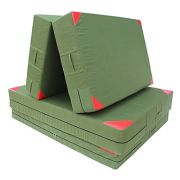 Turnmatte Weichbodenmatte Faltgymnastik-Taumelmatte, verschleißfeste Leinwand-Schwamm Fitness-Mat Trainingsmatte, Kindergarten-Gewölbe, Kampfkunst, cool laufend 200x100x20cm