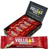 Vollgas Riegel Sauerkirsch – Energieriegel mit 30mg Koffein – Vegan, BIO, Glutenfrei – Leicht Verträglich – Sportriegel für Radsport, Laufen, Wandern – Vor und Während dem Sport