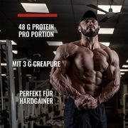 WEIDER Mega Mass 4000 Weight Gainer Shake zum Zunehmen, Schokolade, mit Protein, Creapure Kreatin Monohydrat, komplexen Kohlenhydraten, Vitaminen und Mineralstoffen – Muskelaufbau Shake 3kg